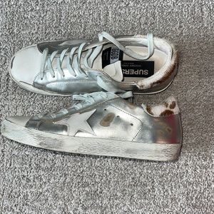 Golden Goose Super Star Metallic Mohair